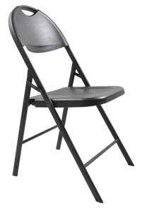 Revolution Folding Chair-Black