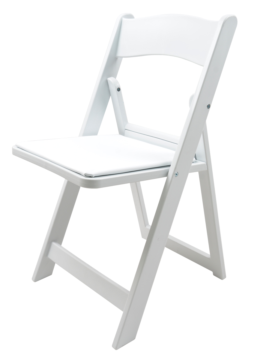 CFRWHTWHT01 Resin wedding chair