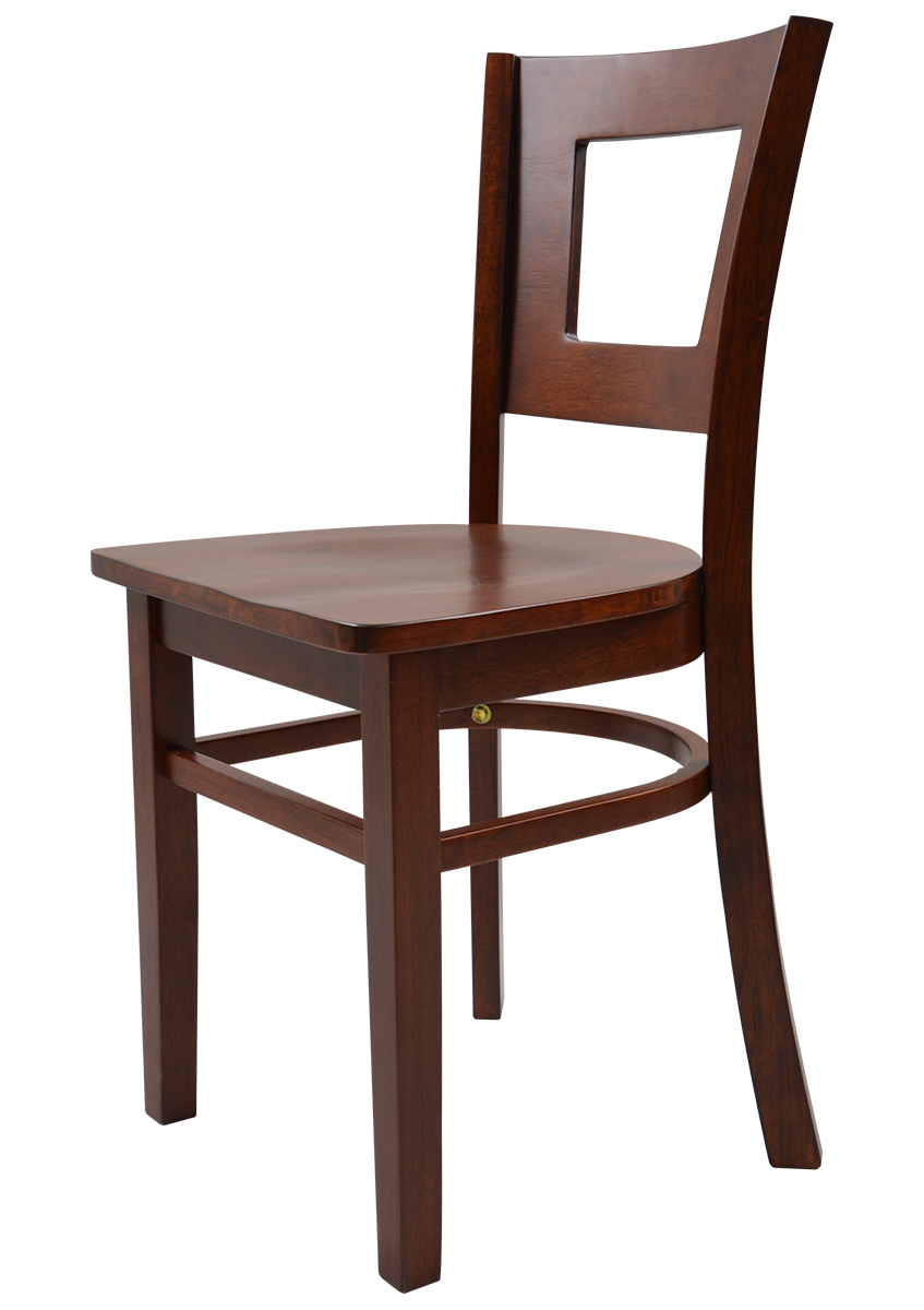Wooden Restaurant Square Chair