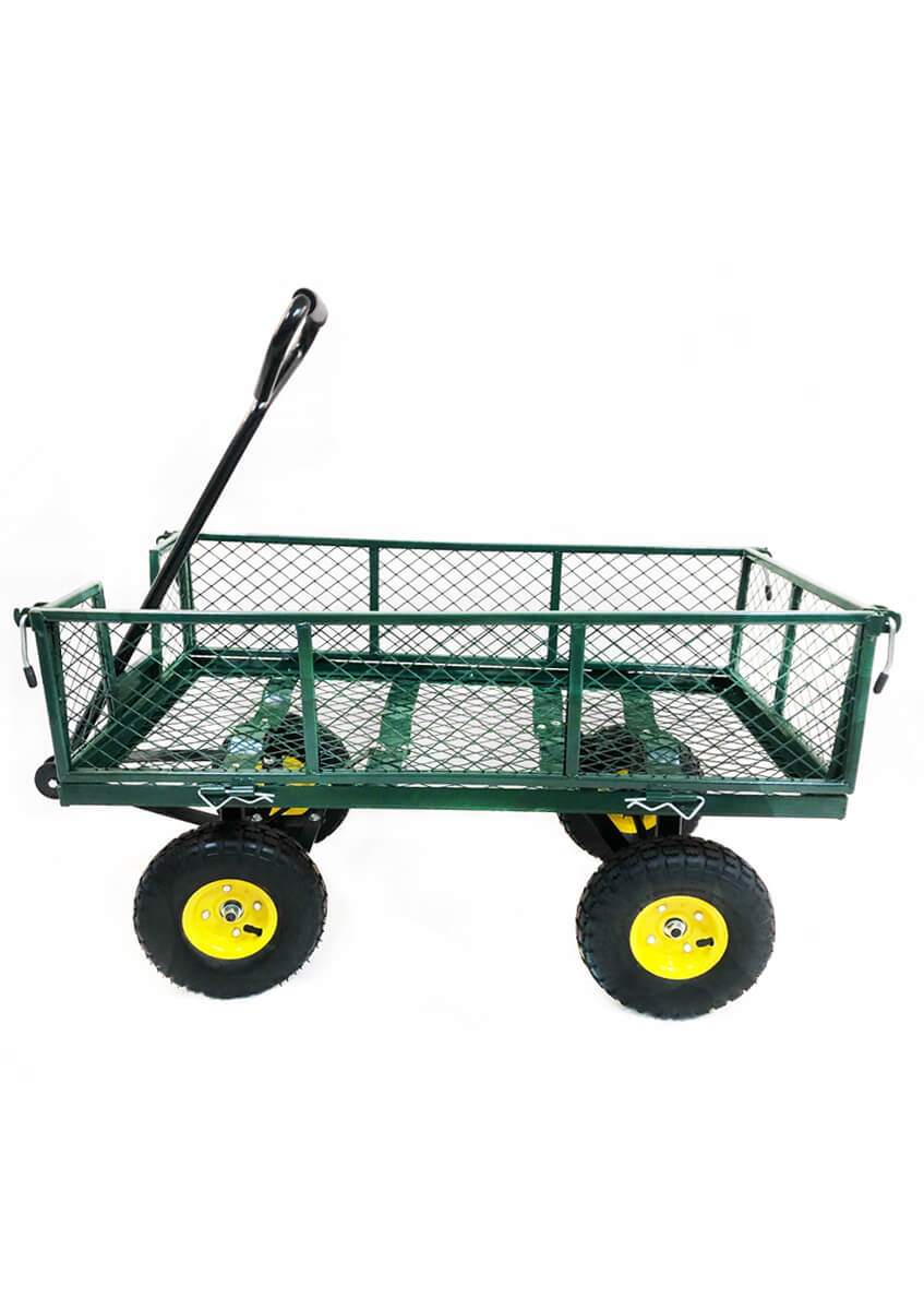 Utility Heavy Duty Steel Garden Wagon Cart